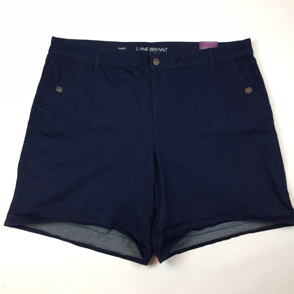NEW Lane Bryant Women's Jean Shorts 24 Stretch JJ6